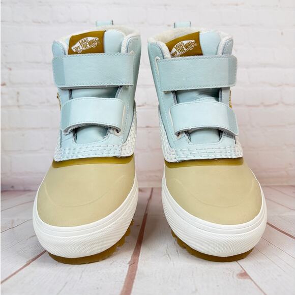 Vans Standard Mid V Snow MTE Shoes Light Blue Women's Size 8 - Picture 5 of 10